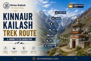 Kinnaur Kailash Trek Route